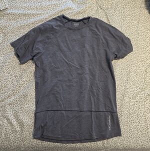 Salomon Cross Gray Athletic T-Shirt